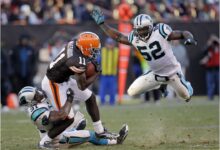 cleveland browns vs carolina panthers match player stats